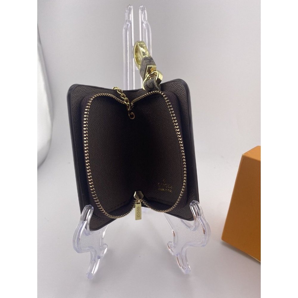 Gucci Supreme Canvas Coin Case And Key Chain With Dust Bag, Box - Picture 11 of 12